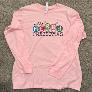 Christmas long sleeve tee.